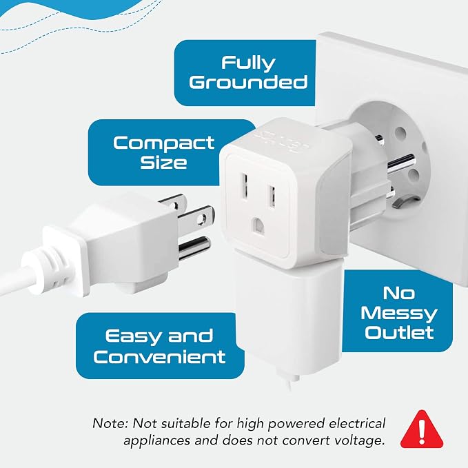 Ceptics Israel Plug Adapter - 2 in 1 Type H Adapter - Image 8
