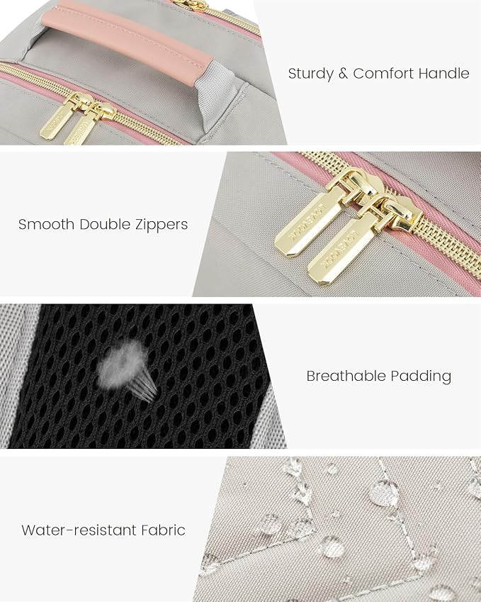 LOVEVOOK Laptop Backpack for Women, Travel Computer Work Bags - Image 9