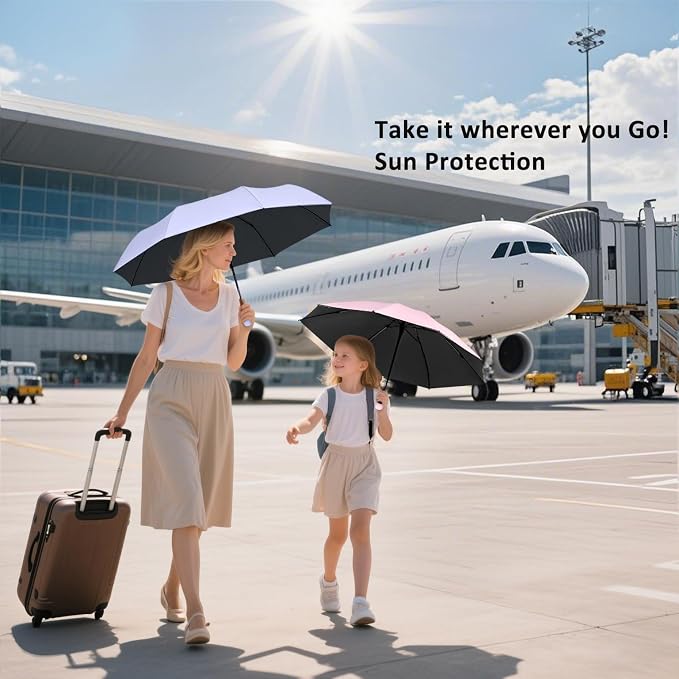BAODINI Travel Mini Umbrella for Purse - Image 4