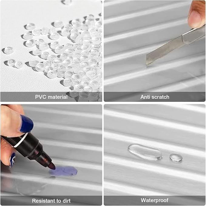 Clear Luggage Cover for 30 inch Suitcase Tsa Approved Thicken PVC Plastic - Image 8