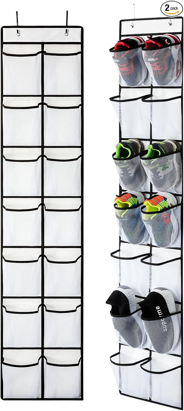 KEEPJOY Over the Door Shoe Organizer, Hanging Shoe Organizer by KEEPJOY