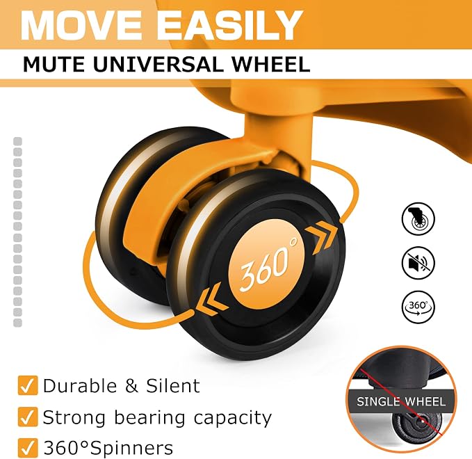 AnyZip Luggage PC+ABS Aluminum Frame Zipperless Checked Luggage Hard Shell - Image 5