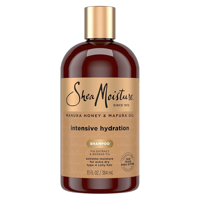 Shea Moisture Intensive Hydration Shampoo Manuka Honey and Mafura Oil by SheaMoisture