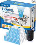 Combo 16 Pack Travel Vacuum Bags by UPGOGO