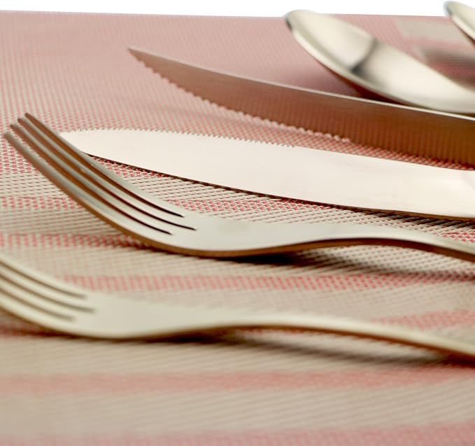 6-Piece Flatware Set, Extra Thick Heavy Duty - Image 5
