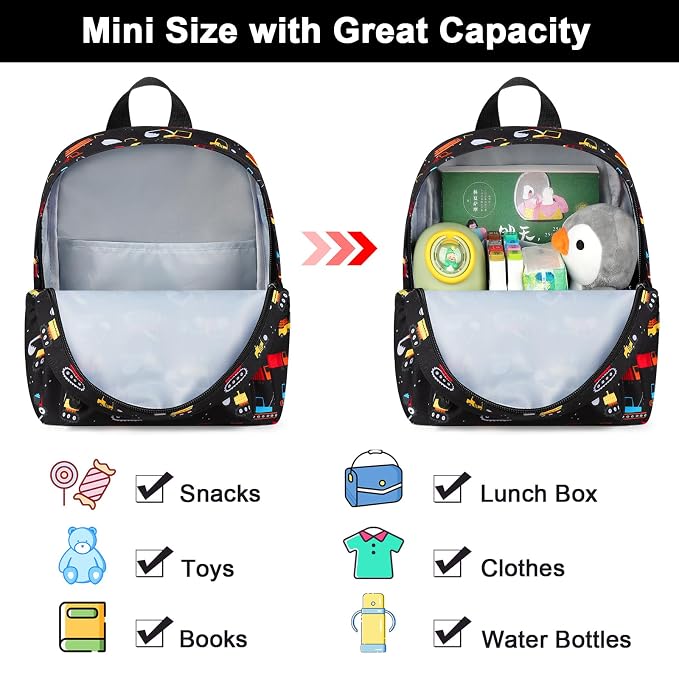 Accmor Toddler Backpack with Leash, Baby Backpacks with Anti Lost Wrist Link - Image 3