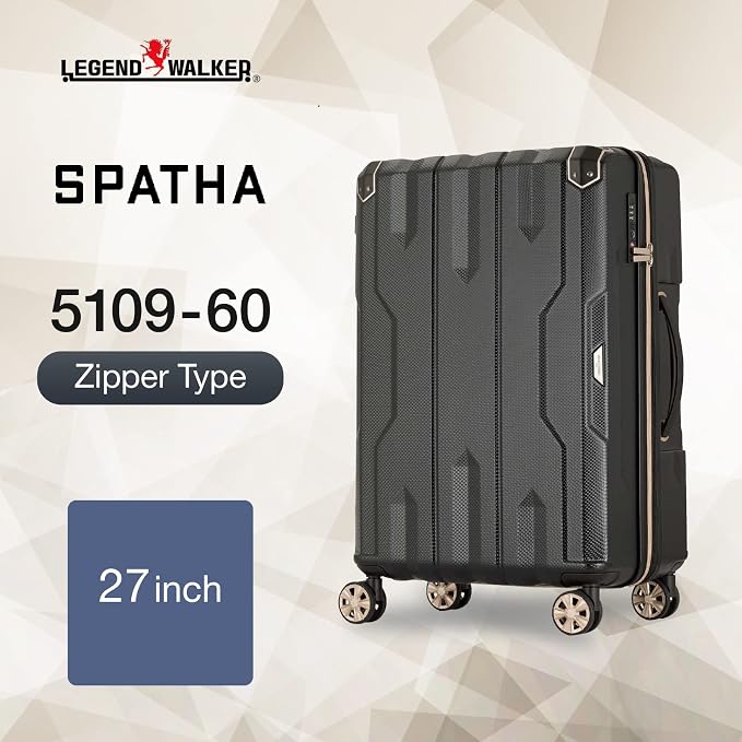 LEGEND WALKER SPATHA Hardside Expandable Luggage, 5109-60-WH - Image 2