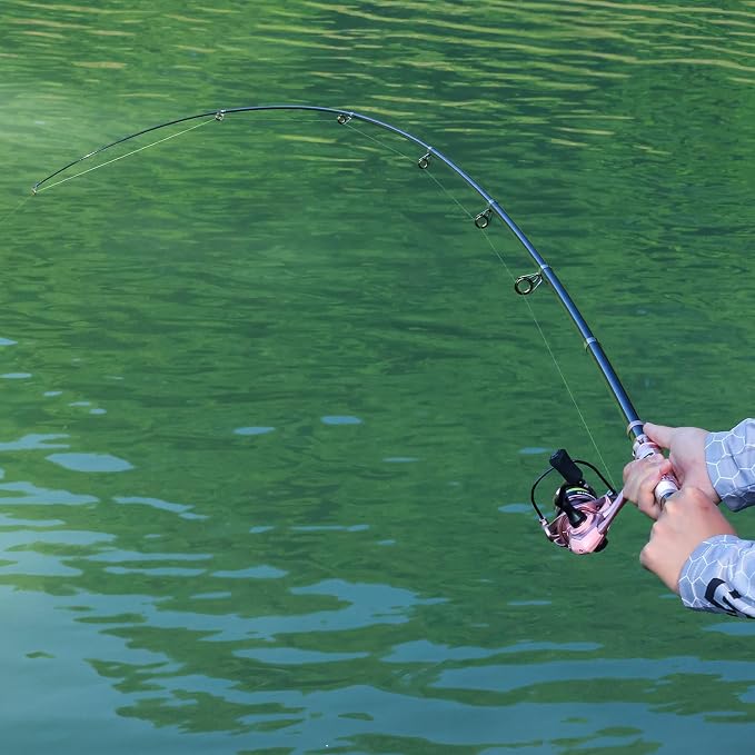 Sougayilang Telescopic Fishing Rod and Reel Combo, Collapsible Travel Fishing - Image 9