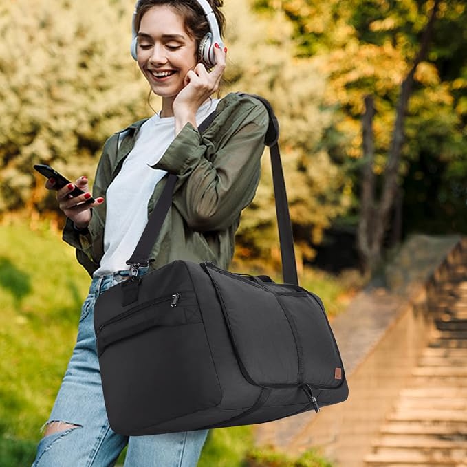 120L Duffle Bag for Travel, Large Foldable Waterproof Travel Duffel Bags - Image 9