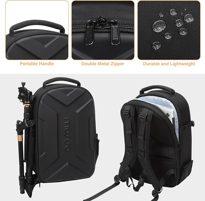 MOSISO Camera Backpack, DSLR/SLR/Mirrorless Photography Camera Bag Waterproof - Image 5