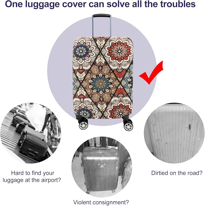 7-Mi Travel Trolley Case Cover Protector Suitcase Cover 29"-30" Trolley case - Image 4