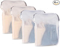 4 Pack Mesh Laundry Bag Mesh Laundry Bags Laundry by LATERONON