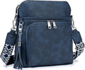 Crossbody Purse for Women, Lightweight Medium Crossbody Bag Soft Leather by Roulens