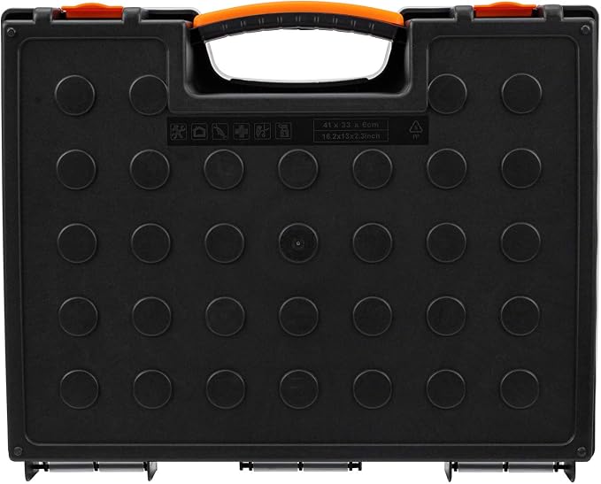 Amazon Basics 19-Removable Compartment Organizer, 16.5 x 13.2 x 2.4 inches - Image 5