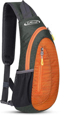 G4Free Sling Bag for Men Women, Small Crossbody Backpack Lightweight Chest by G4Free