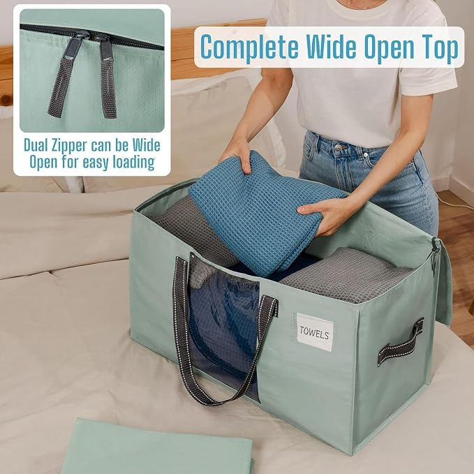 VENO 2 Pack Moving Bags, Comforter and Blanket Storage Bags - Image 5