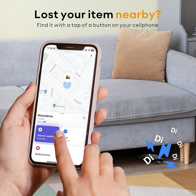 ATUVOS Wallet Tracker Finder Card, Ultra-Thin 1.6mm & 3-Year Battery, Smart - Image 3