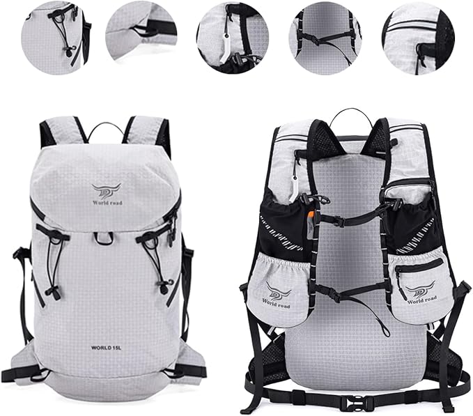 15L Hydration Backpack with 2L Water Bladder Water Backpack - Image 4