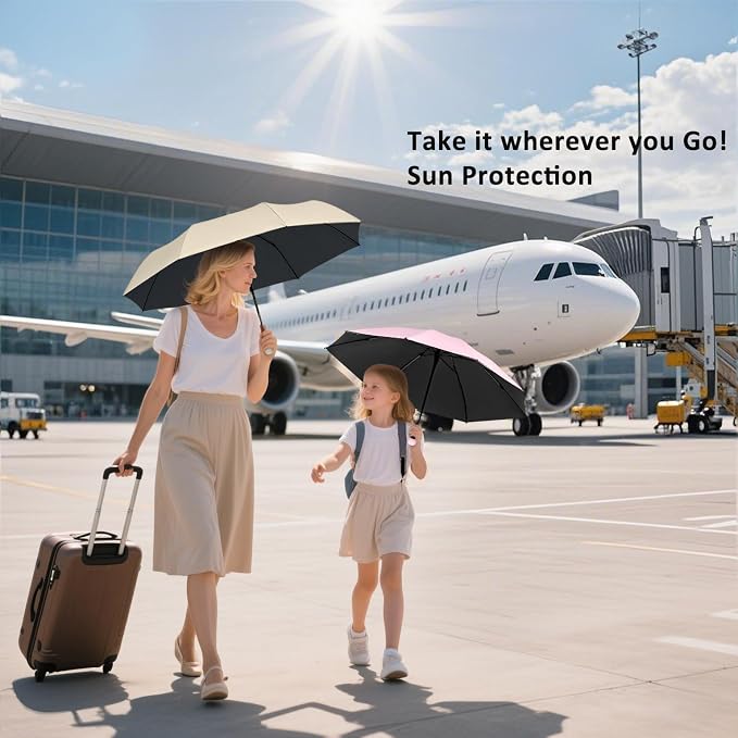 BAODINI Travel Mini Umbrella for Purse - Image 5