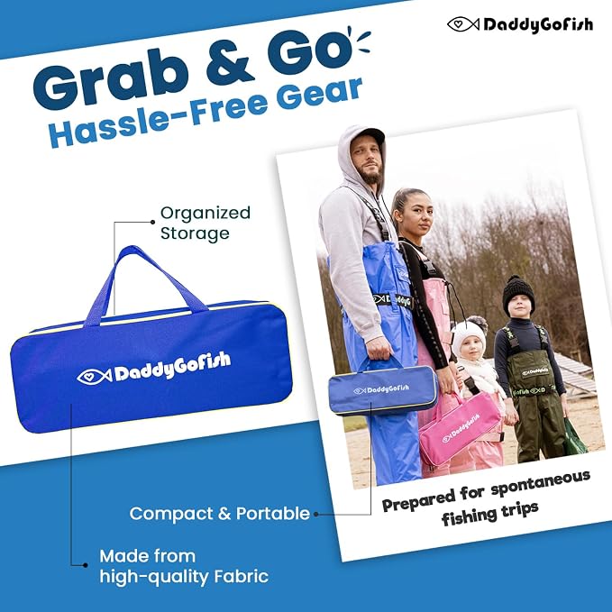 DaddyGoFish Kids Fishing Pole - Image 4