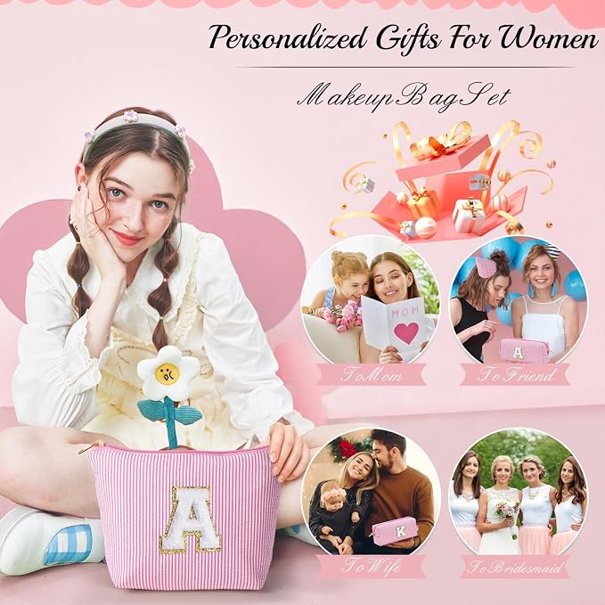 YOOLIFE Cute Gifts Travel Makeup Bag - Image 3