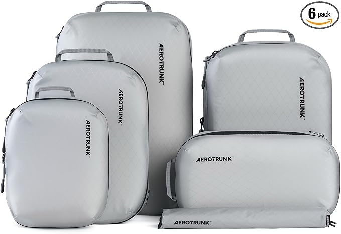 Aerotrunk Ultralight Compression Packing Cubes by Aerotrunk