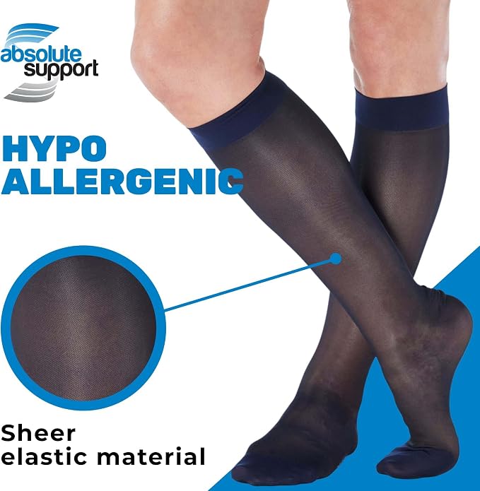 Made in USA - Sheer Compression Socks - Image 3