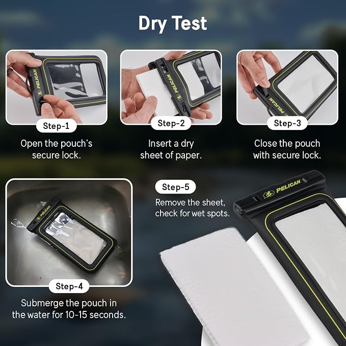 Pelican Marine - IP68 Waterproof Phone Pouch Floating Waterproof Phone Case - - Image 8