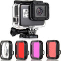 Waterproof Housing Case with Diving Filters by GEPULY