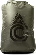 AquaQuest Rogue Dry Bag – 60L Olive Drab – 100% Waterproof Roll Top – Travel by AquaQuest