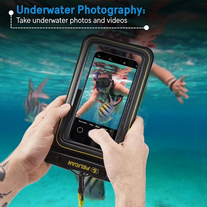 Pelican Marine - IP68 Waterproof Phone Pouch Floating Waterproof Phone Case - - Image 4
