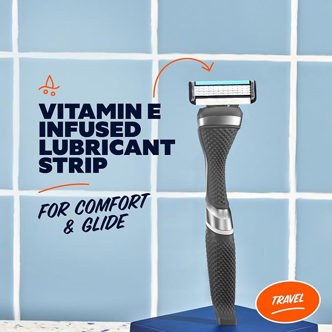 Dollar Shave Club | Travel Shave Set | 4 Swift Rinse Refill Cartridges - Image 7
