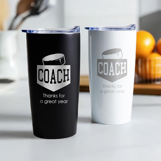 Lifetime Creations Engraved Hockey Coach Tumbler: Hockey Coaches Gifts - Image 3