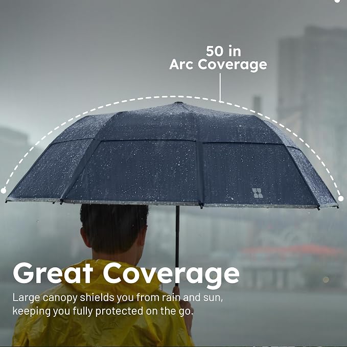 Weatherman Premium Collapsible Travel Umbrella - Image 6