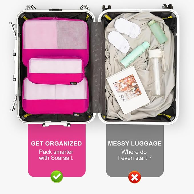 4 Set Compression Packing Cubes - Image 6