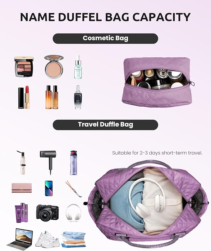 Gifts for Mom-Initial Duffle Bag - Image 4