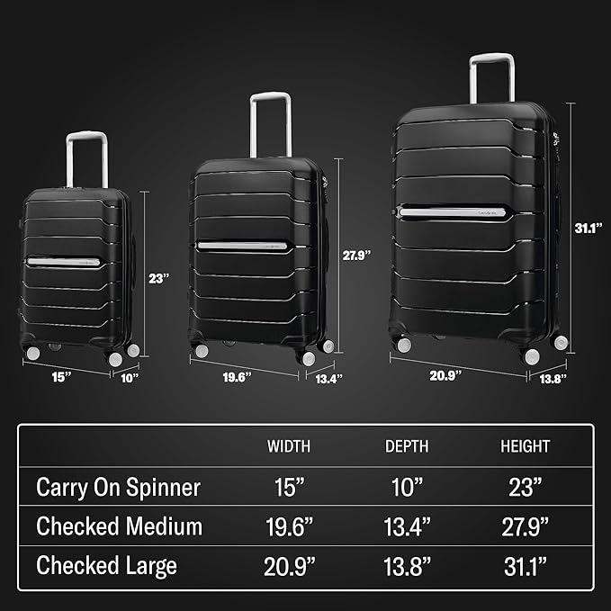Samsonite Freeform Large Checked Luggage - Image 7