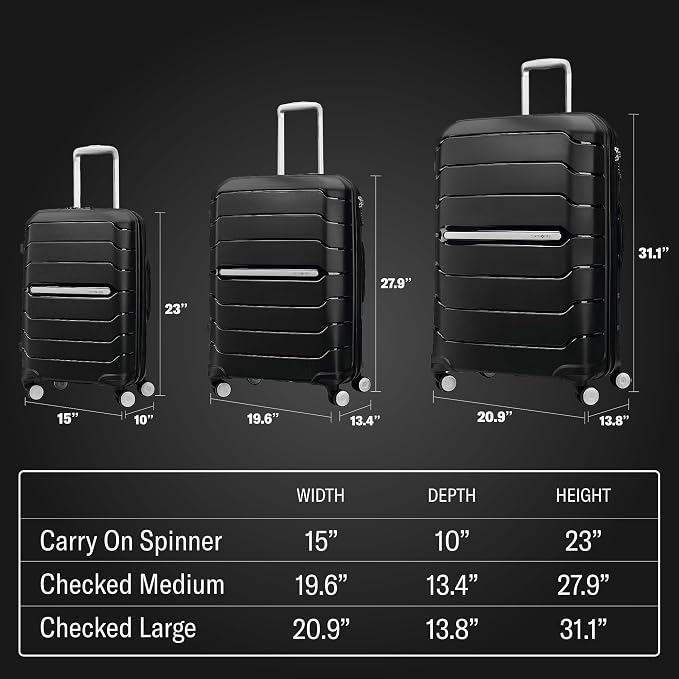 Samsonite Freeform 24-Inch Medium Luggage - Image 8