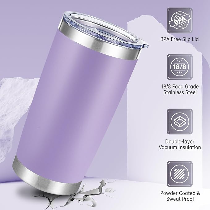 20 oz Tumbler Stainless Steel Tumblers - Image 3