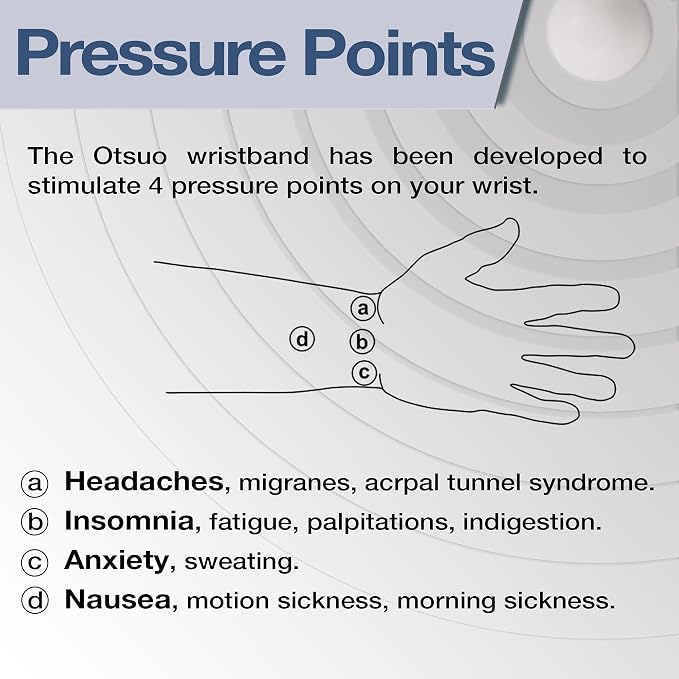 Nausea Relief Wristband for Motion and Sea Sickness | Anti-Nausea Acupressure - Image 3