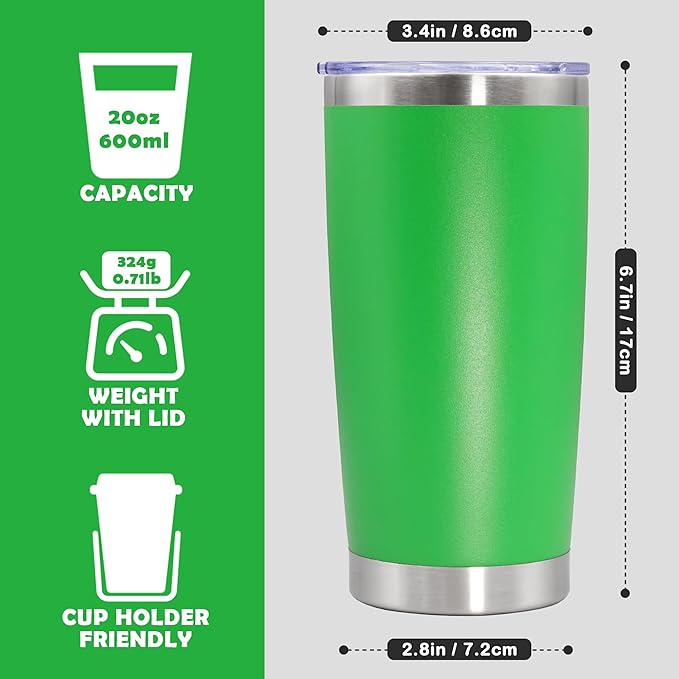 20oz Tumbler Bulk Stainless Steel Tumbler Cup - Image 3