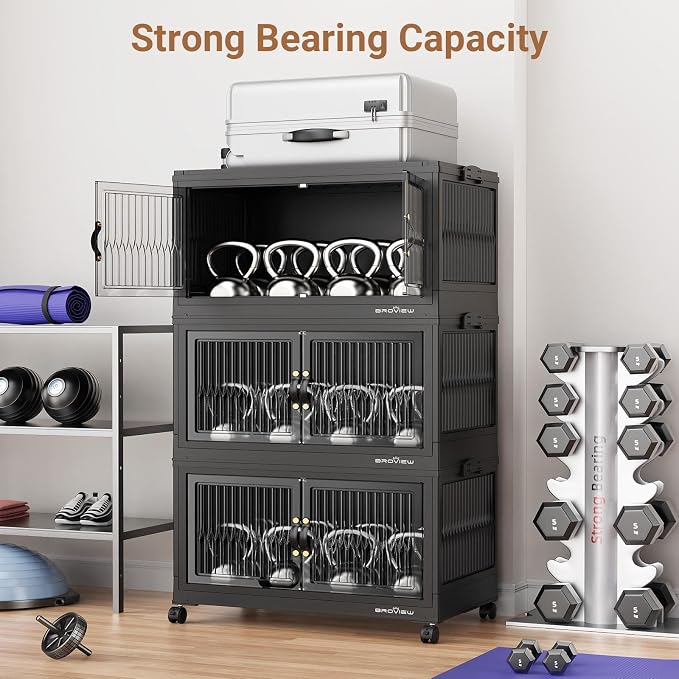 BROVIEW 400Qt Stackable Storage Bins - Image 8