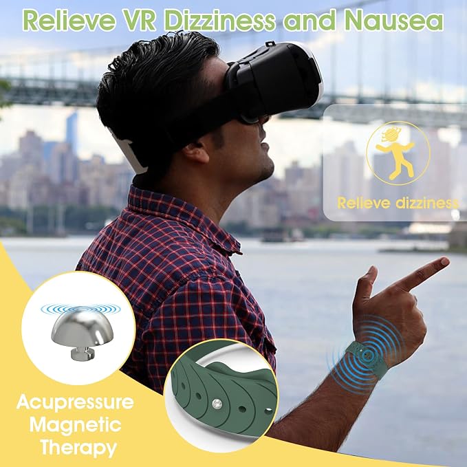 Motion Sickness Bands Anti Nausea Acupressure Wristband Sea Sickness Wristbands - Image 4
