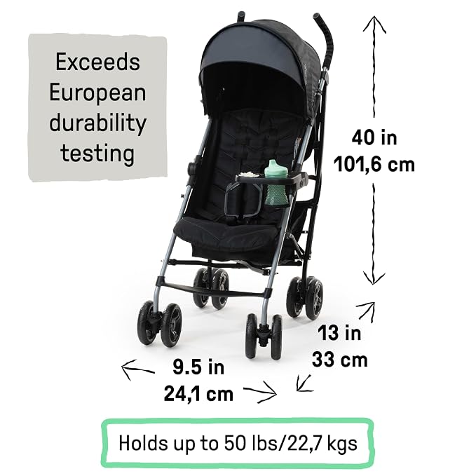 Summer Infant Ingenuity 3Dlite Convenience Stroller, Large Seat Area, 4 - Image 8