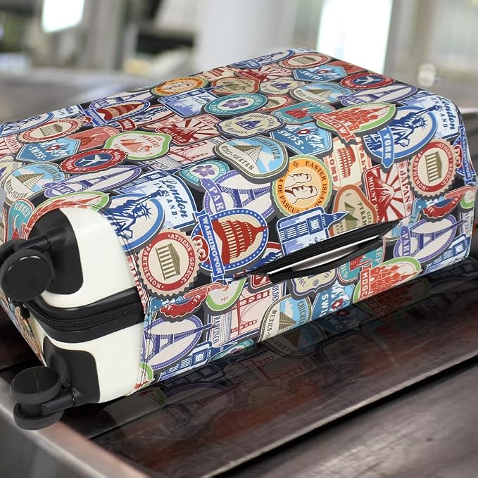 Explore Land Travel Luggage Cover Suitcase Protector Fits 31-32 Inch Case - Image 6