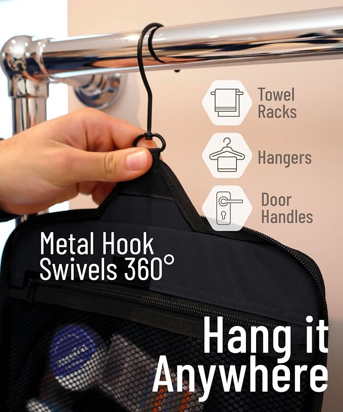 D&D Hanging Travel Toiletry Bag - Image 4