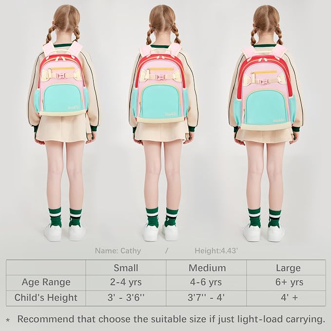 Lightweight Cute Kids Backpack for School Kindergarten Elementary Backpacks for - Image 6