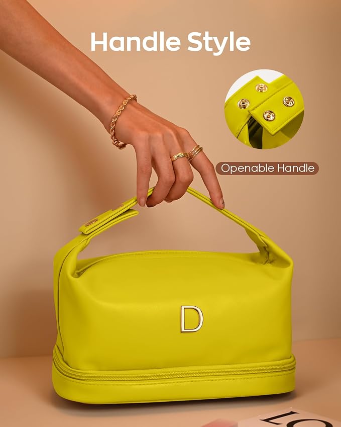 Gifts for Women, Monogrammed Makeup Bag - Image 4