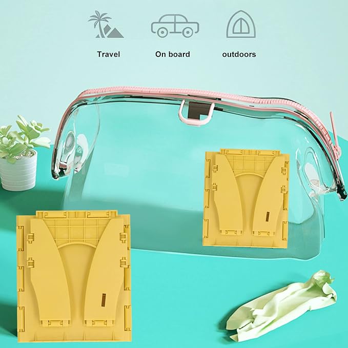 Portable Potty for Toddler Travel, Foldable Toddler Toilet Seat Travel Potty - Image 2