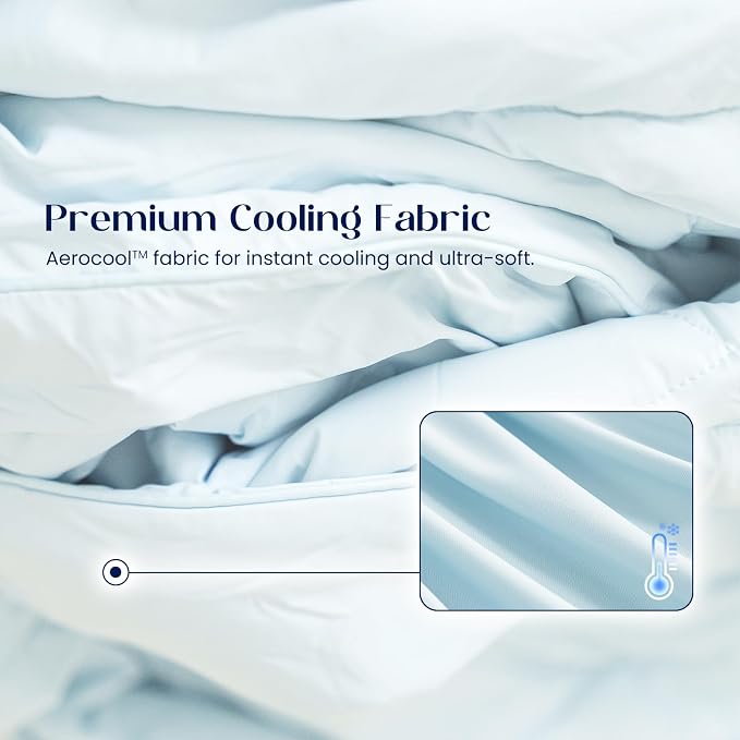 Dream Valley® Outlast® Deepsleep Cooling Comforter, King Size, NASA-Grade Space - Image 5